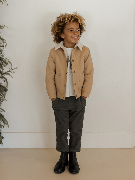 Rylee Cru shearling coat 4-5