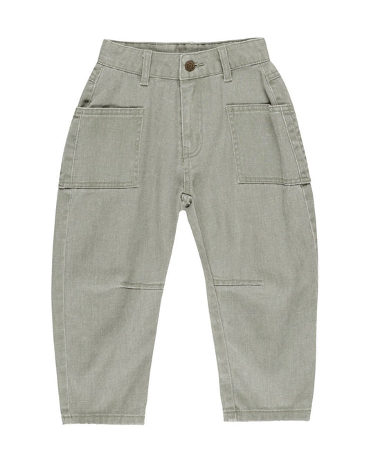 Rylee Cru Barrel pants, 4-5Y