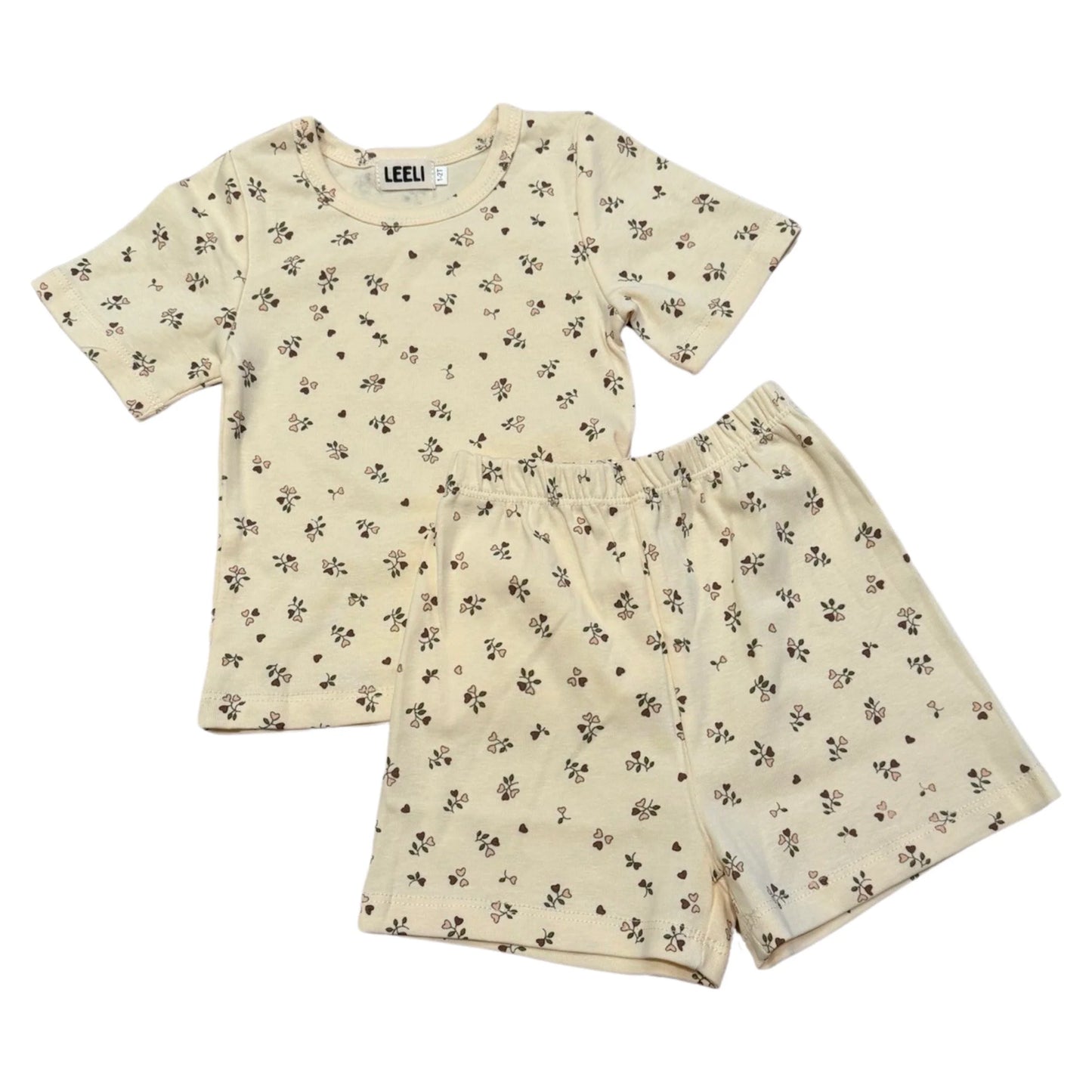 Floral leeli-elle-short-set, 4 - 5 years