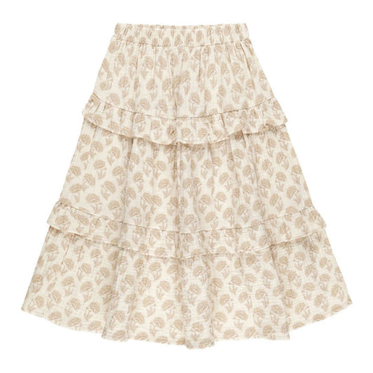 Rylee cru Ruffle skirt, 4-5