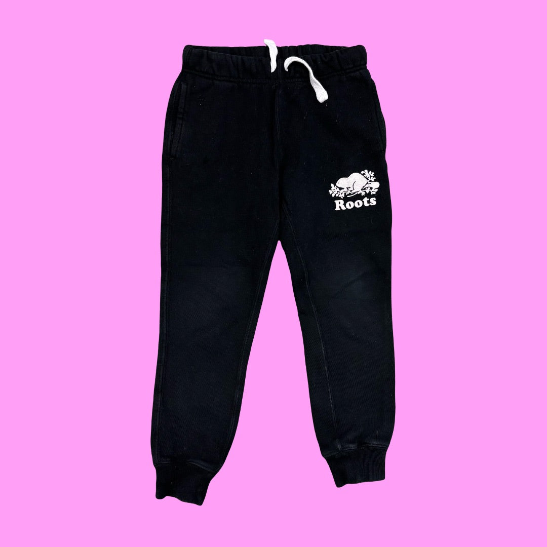 Roots Black sweatpants, 6T