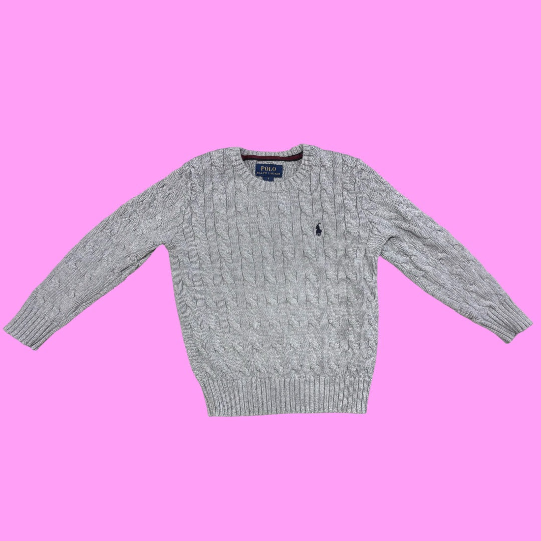 Polo Ralph Lauren Grey cable sweater, 5