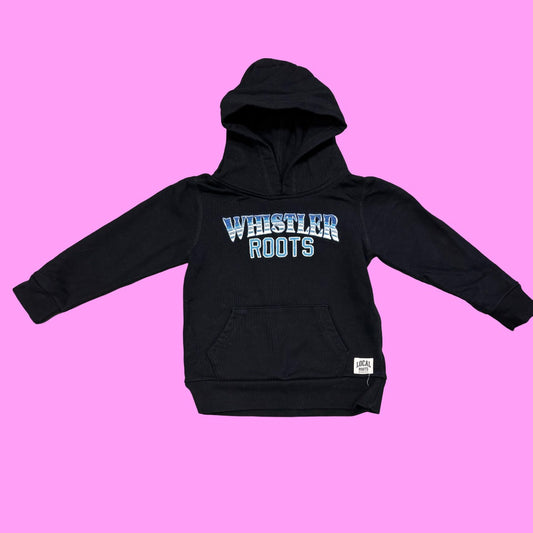 Roots Black whistler sweatshirt, 4T