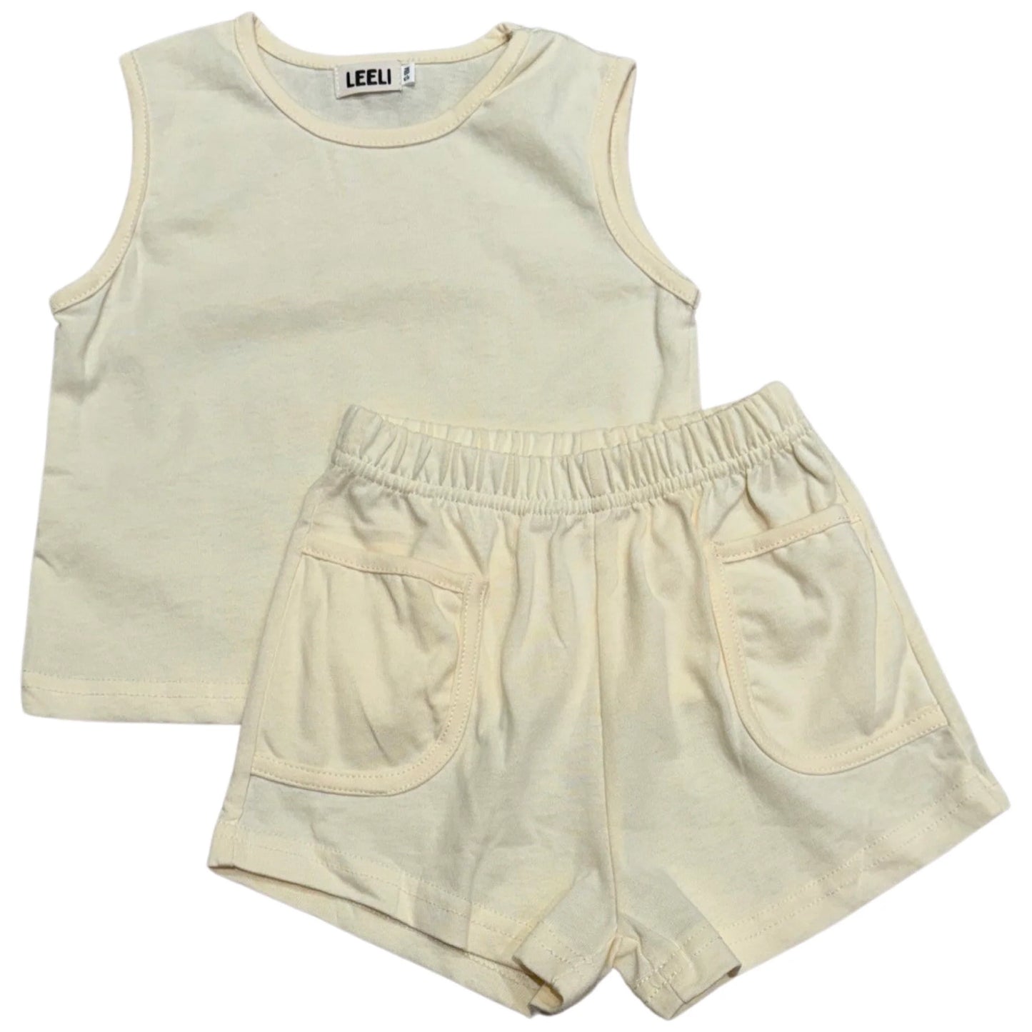 Ivory leeli-jack-set, 18 - 24 Months