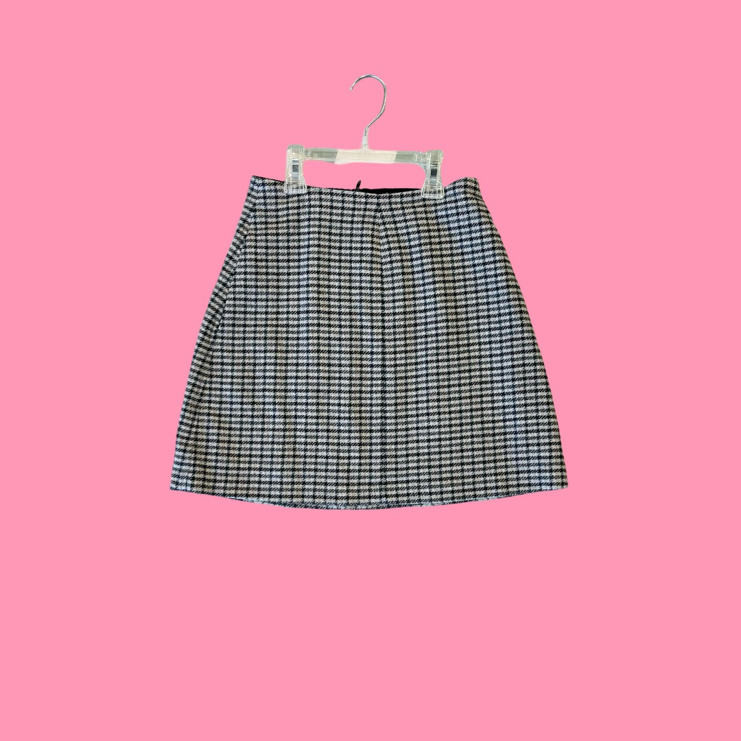 Wilfred Houndstooth skirt, 00