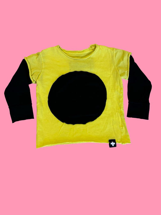 Celinununu yellow long sleeve, 12-18m