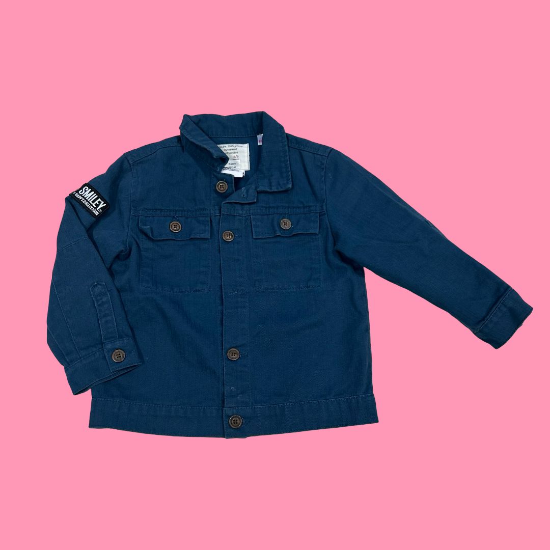 Zara Smiley Collection denim jacket, 2-3y