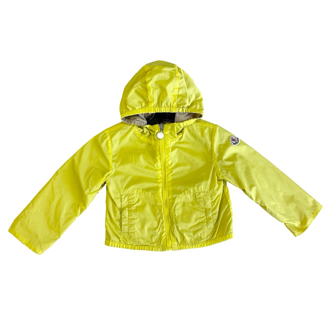 Moncler reversible  rainjacket, 12-18 months