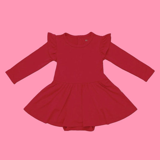 Kyte red dress, 6-12m