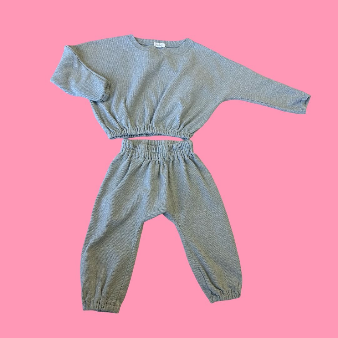 Simple Littles grey set, 2t