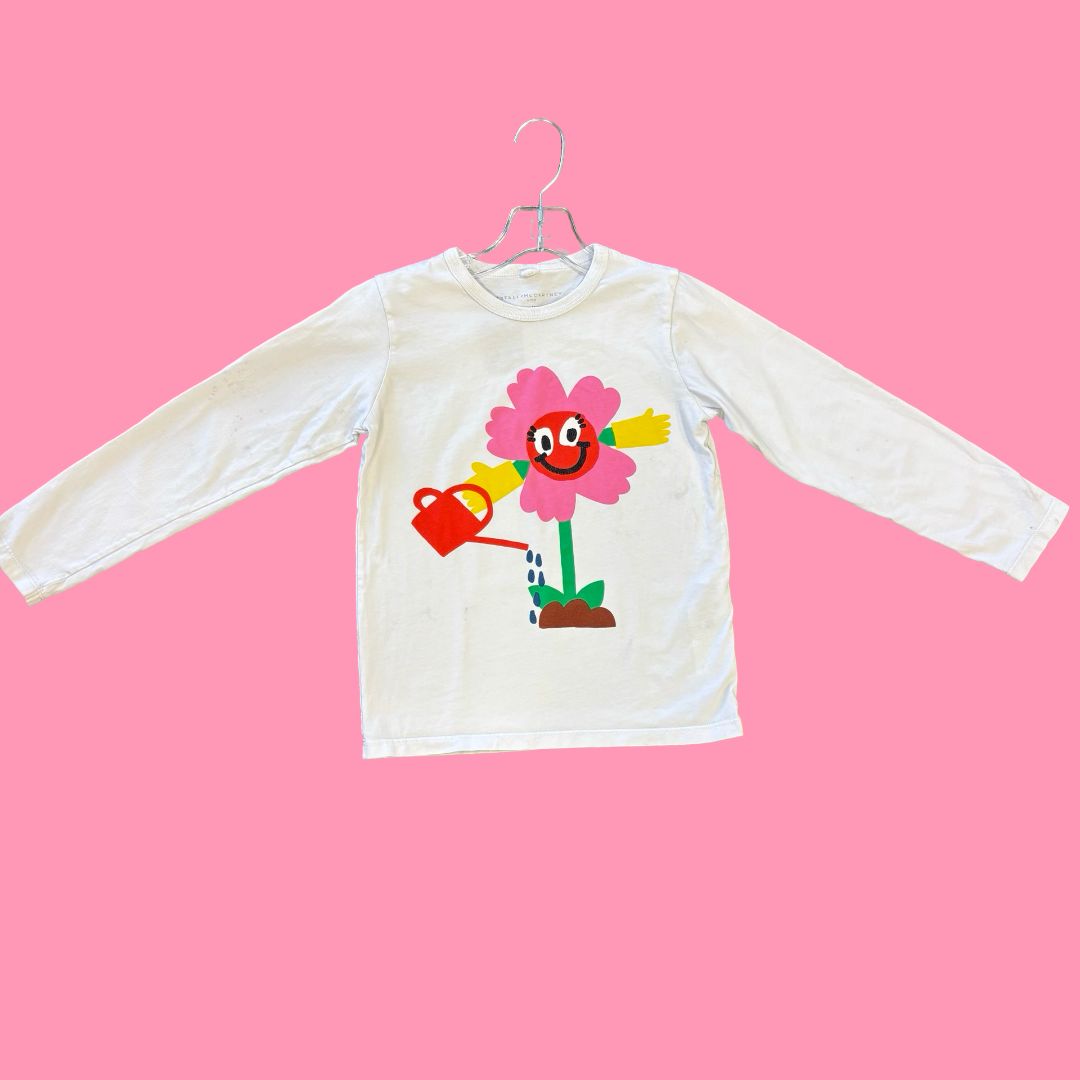 Stella Mccartney daisy long sleeve, 8y