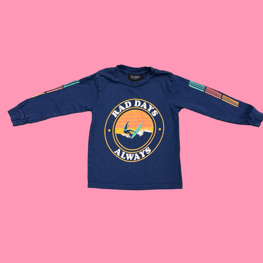 Tiny Whales long sleeve, 2y