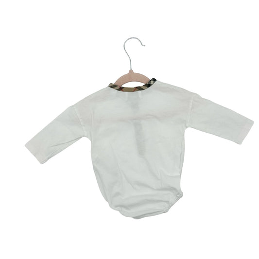 Burberry bodysuit, 6 months