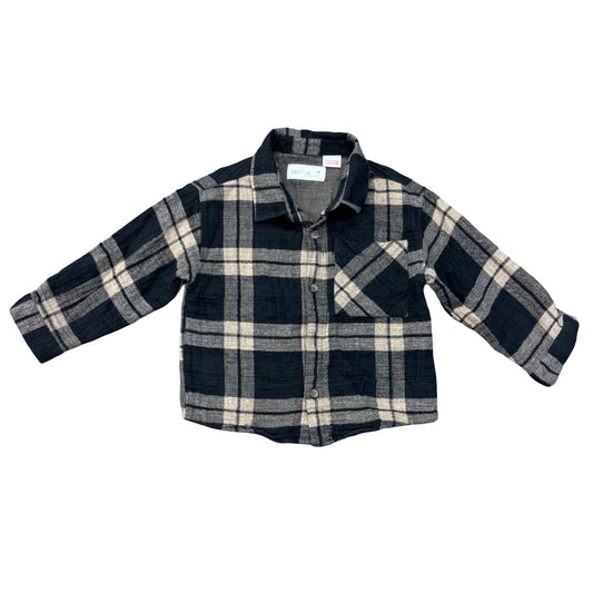 Zara plaid shirt, 2-3 years