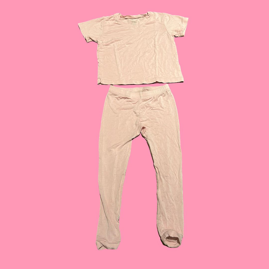 Kyte pink two piece set, 18-24m