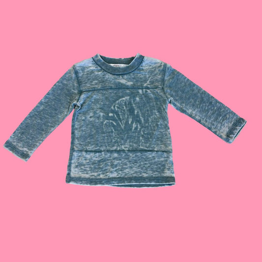 Joah Love blue long sleeve, 6-12m