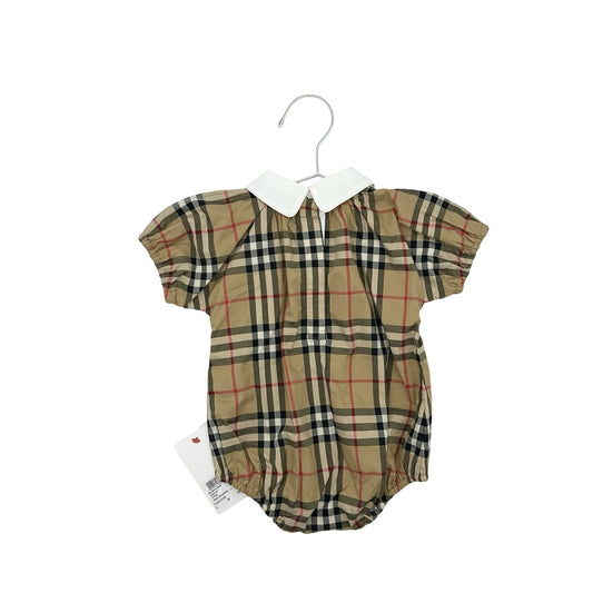 Burberry new with tags one piece, 6 months