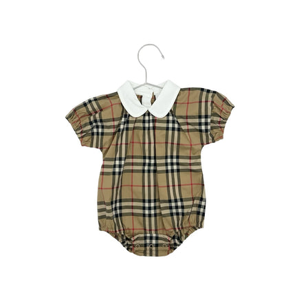 Burberry new with tags one piece, 6 months