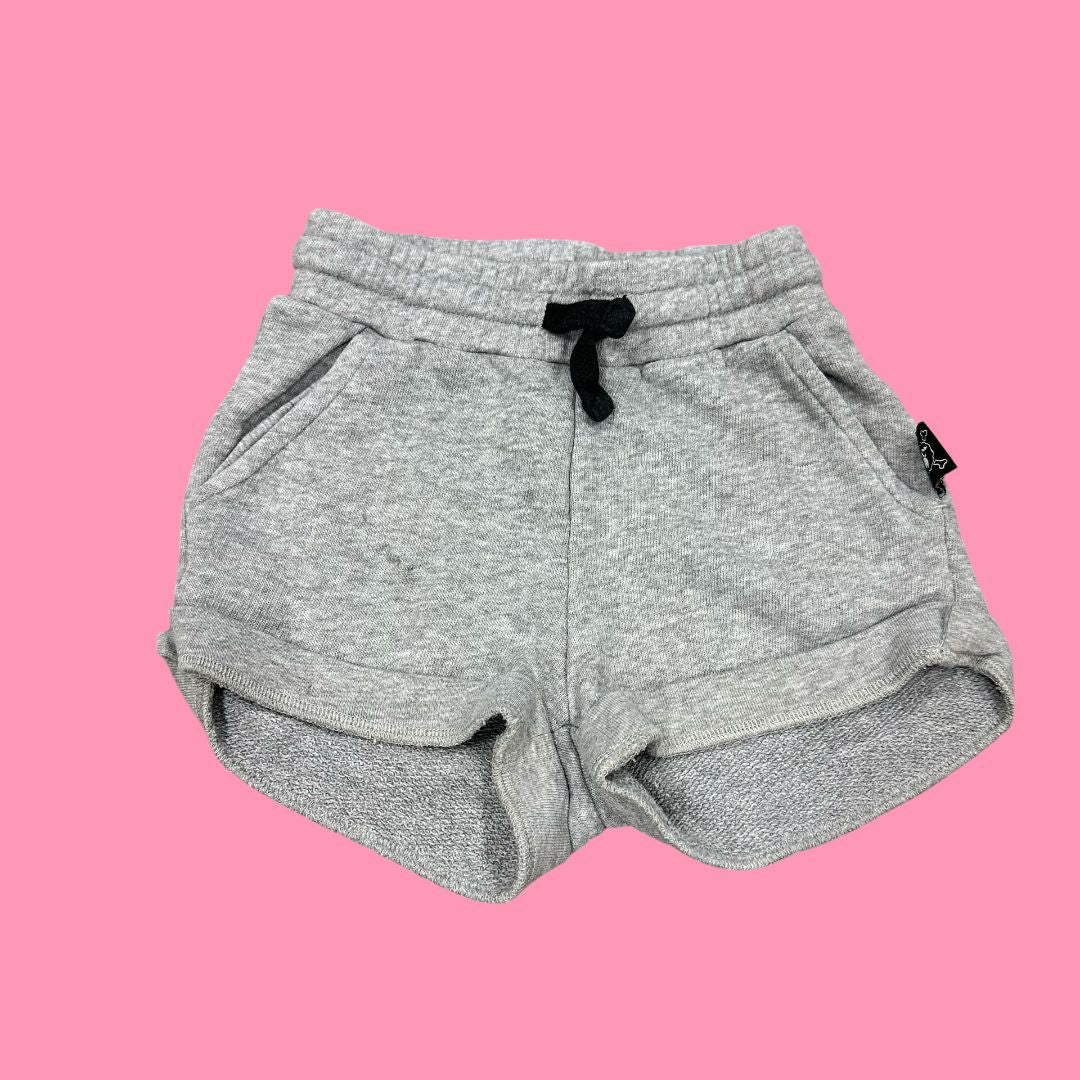 Nununu  grey shorts, 4-5y