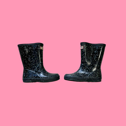 Hunter Sparkle Rainboots, 10