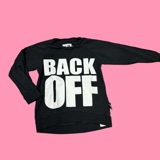 Nununu back off shirt, 4-5y