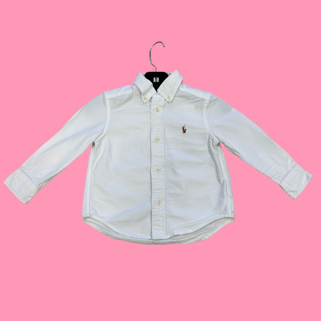 Ralph Lauren White blouse, 18m