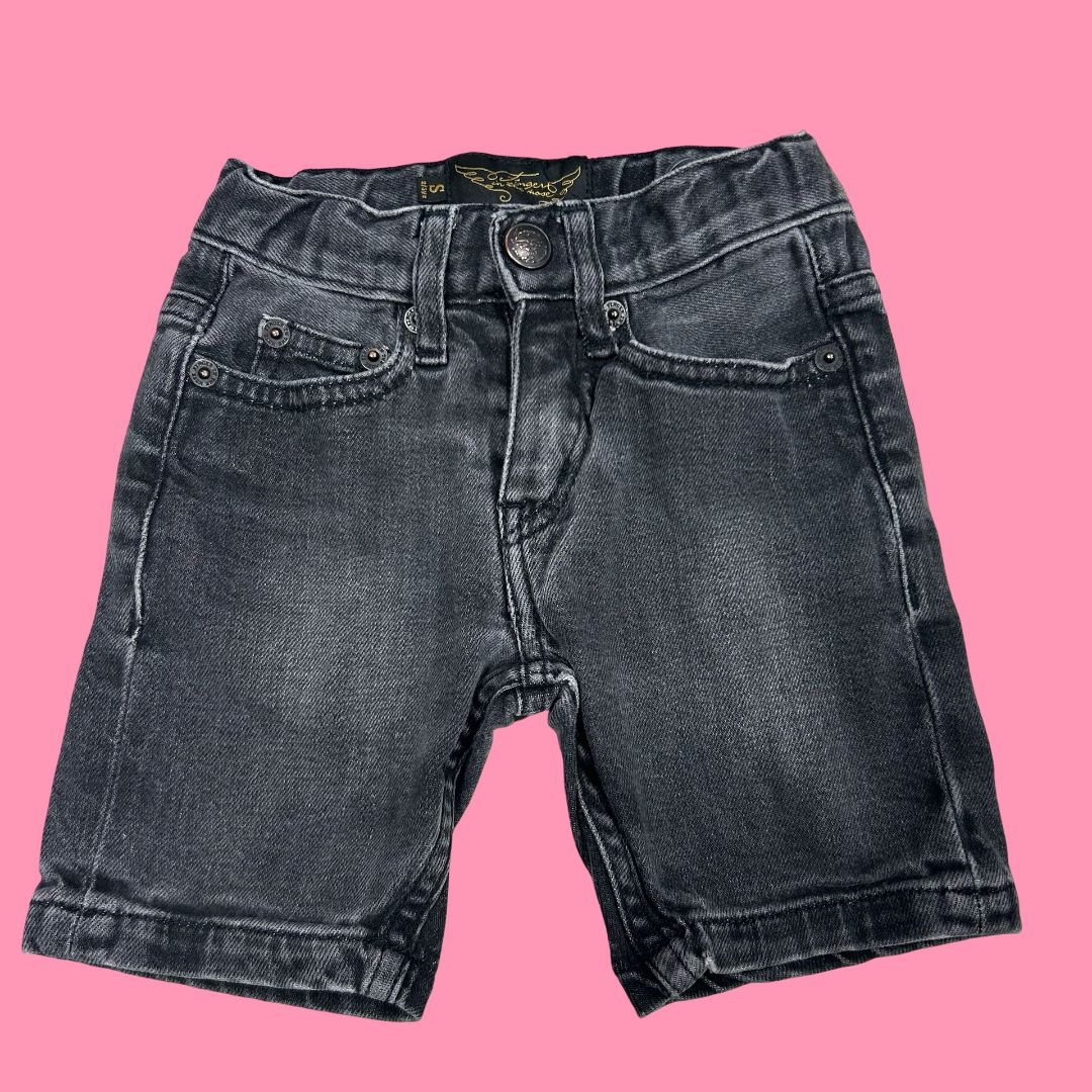 Finger in the nose Denim Shorts, 2-3y