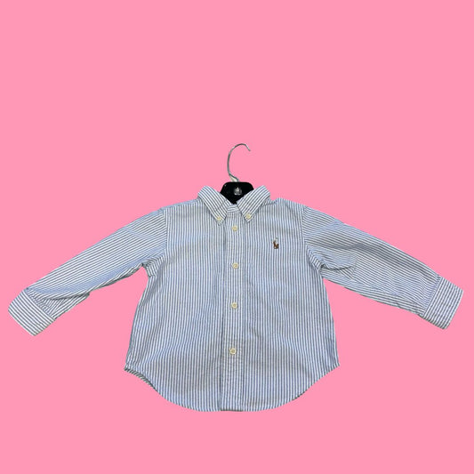 Ralph Lauren stripeed blouse, 18m