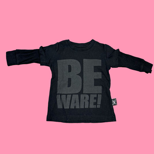 Nununu beware long sleeve, 0-6m